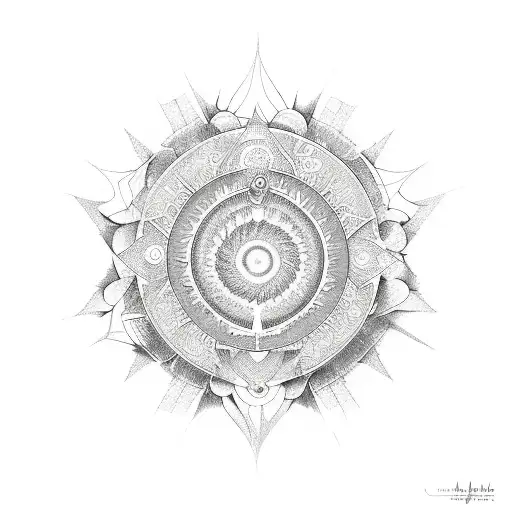 Chakra tattoo design idea