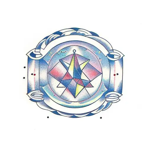 Gemini aesthetic simple  tattoo design idea