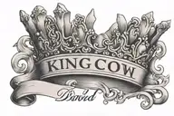 feminine the name david cursive writing and a kings crown for a female neck  symbol love  tattoo design idea