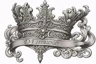feminine the name david cursive writing and a kings crown for a female neck  symbol love  tattoo design idea