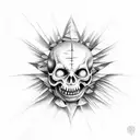 beetlejuice tattoo design idea