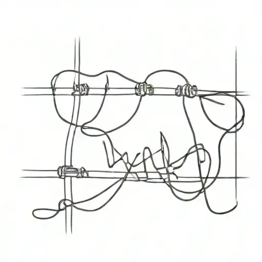 "Body free, words caged. They see silence, not the life sentence. Freedom's struggle tightens the chains. Lonely, this  tattoo design idea