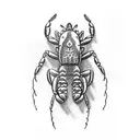 lobster tattoo design idea