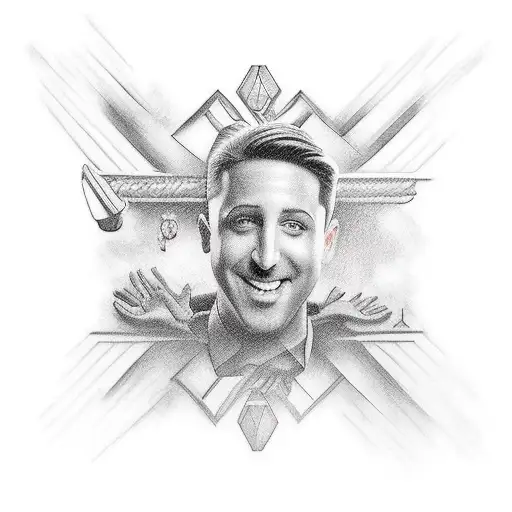 friends tv show tattoo design idea