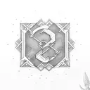 letter G tattoo design idea