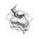 letter G tattoo design idea