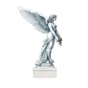 a statue of an angel tattoo design idea