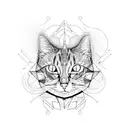  cat engine dissected  tattoo design idea