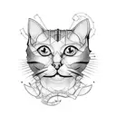  cat engine dissected  tattoo design idea
