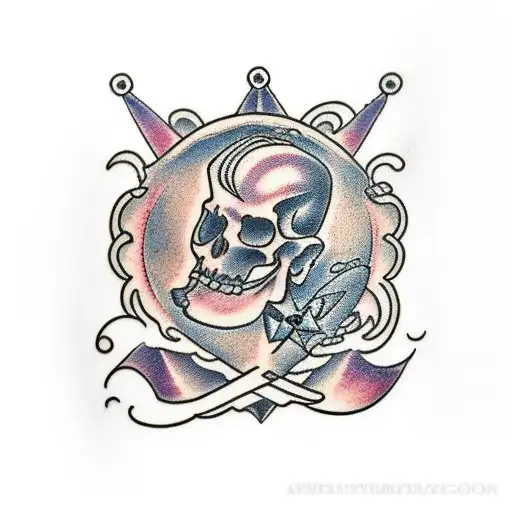 americana tattoo design idea