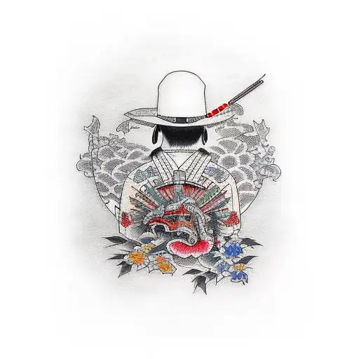 americana tattoo design idea