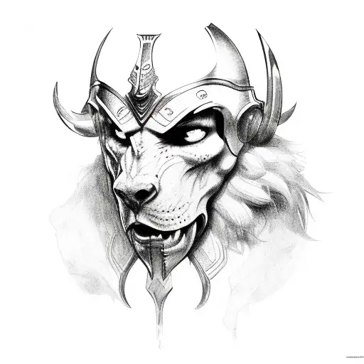 ares tattoo design idea