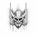 ares tattoo design idea