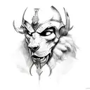 ares tattoo design idea