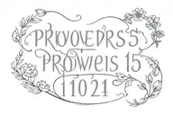 proverbs 10:12 tattoo design idea