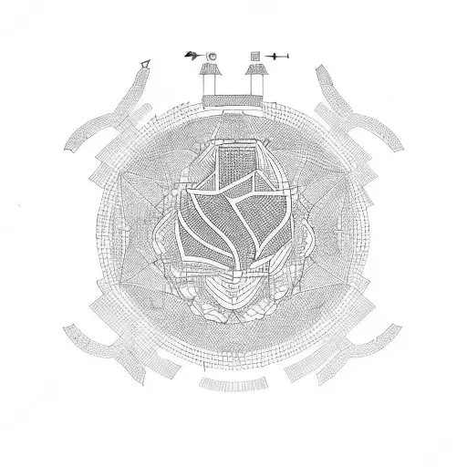 singapore london and barcelona tattoo design idea