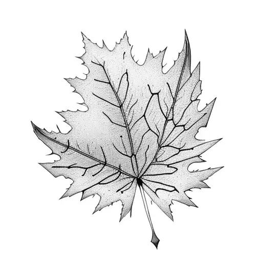 oak leaf style collar bone piece tattoo design idea