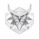 sigma male mix with eagle tattoo design idea