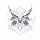 sigma male mix with eagle tattoo design idea