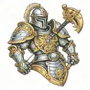full armor of God  tattoo design idea