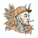 mac miller tattoo design idea