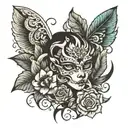 Devy tattoo design idea