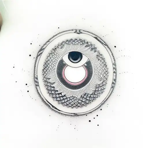 Sasuke's sharingan eye in the blade of a kunai and a snake around the kunai. tattoo design idea