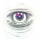 Sasuke's sharingan eye in the blade of a kunai. tattoo design idea