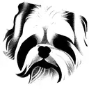 shih tzu tattoo design idea