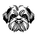 shih tzu tattoo design idea