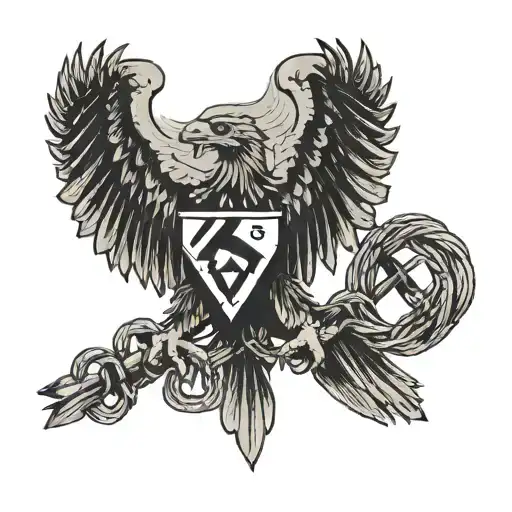 Prison wire, HSV flag, German eagle, 1967, Puma tattoo design idea