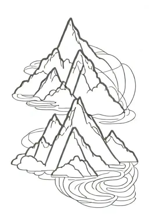 ascend tattoo design idea