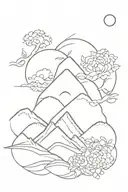 ascend tattoo design idea