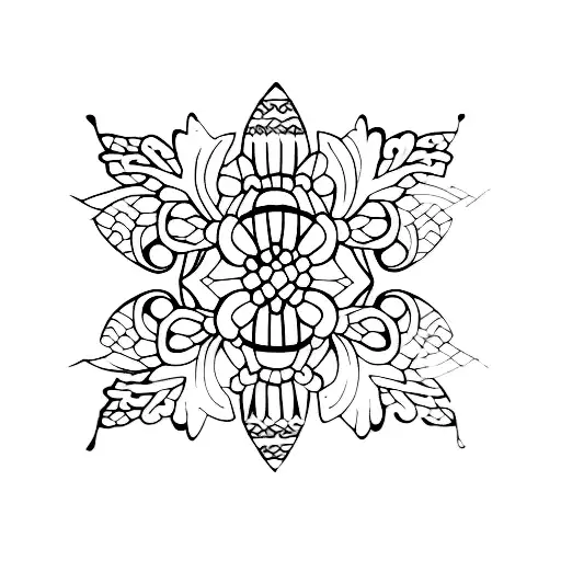 small three lace bows on above the other for under ear tattoo tattoo design idea