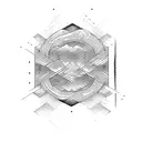 waves suminagashi full forearm tattoo design idea