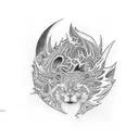 killua zoldick tattoo design idea