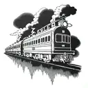 stop this train by John Mayer tattoo design idea