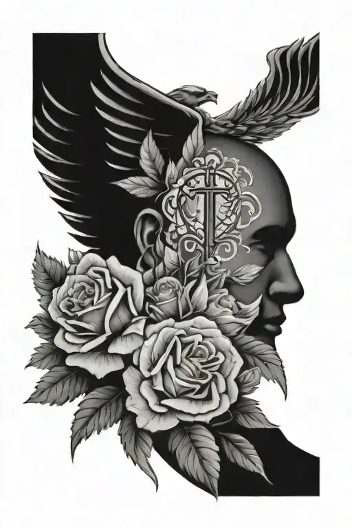 memorial tattoo for dad tattoo design idea