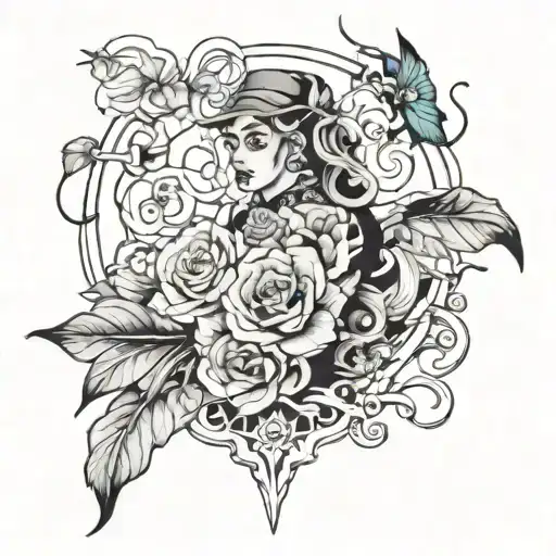 Luca, Chloe, Amelia tattoo design idea