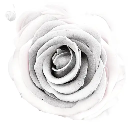 roses with fire tattoo design idea
