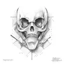 forarm cross with Bible verse  tattoo design idea