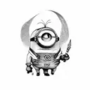 Minion tattoo design idea