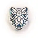 Panther tattoo design idea