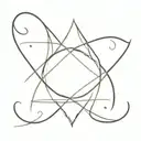 pisces eta pisces star sign tattoo design idea