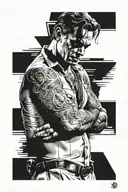 God Brando tattoo design idea