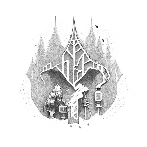 modest mouse lonesome crowded west tattoo design idea