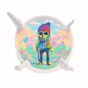 modest mouse lonesome crowded west tattoo design idea