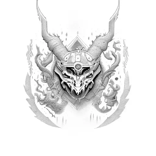 romanian symbol tattoo design idea