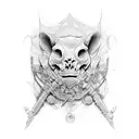 butcher tattoo design idea