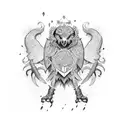 romanian symbol tattoo design idea